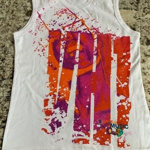 Vintage DKNY VH1 Save The Music Graphic T, Sz M